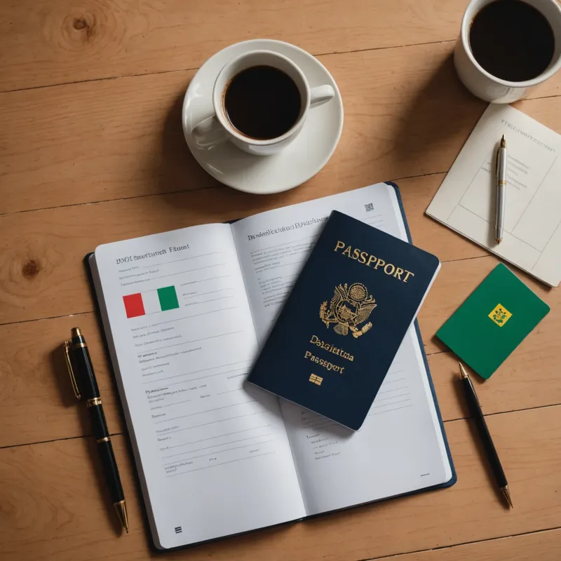 Documenti e passaporto per trasferimento